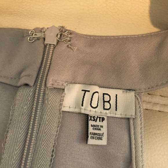 Mini Choker Ruched Off The Shoulder Dress - Picture 2 of 5